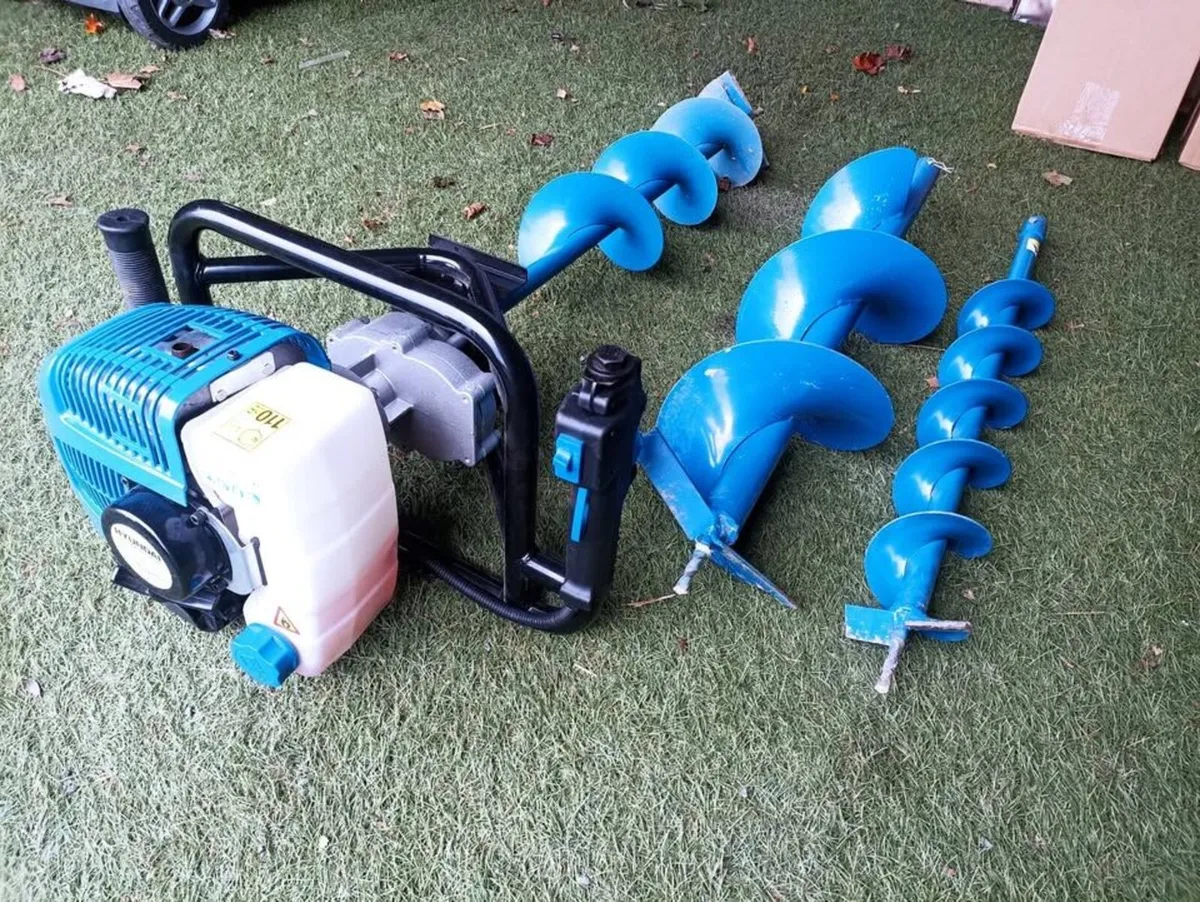 EARTH AUGER BORER AND DRILL - FOR HIRE - Image 3