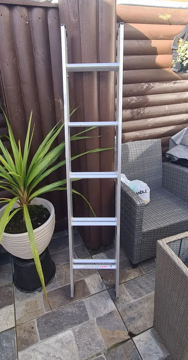 BRAND NEW Loft Ladder - 2 Section Aluminium - Image 1