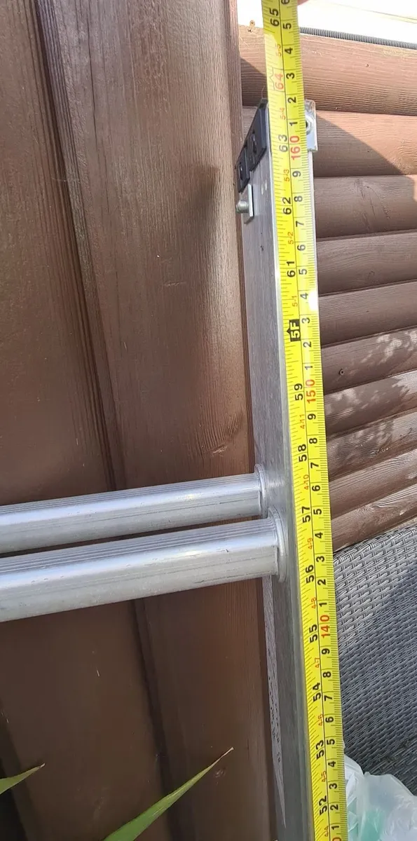 BRAND NEW Loft Ladder - 2 Section Aluminium - Image 3