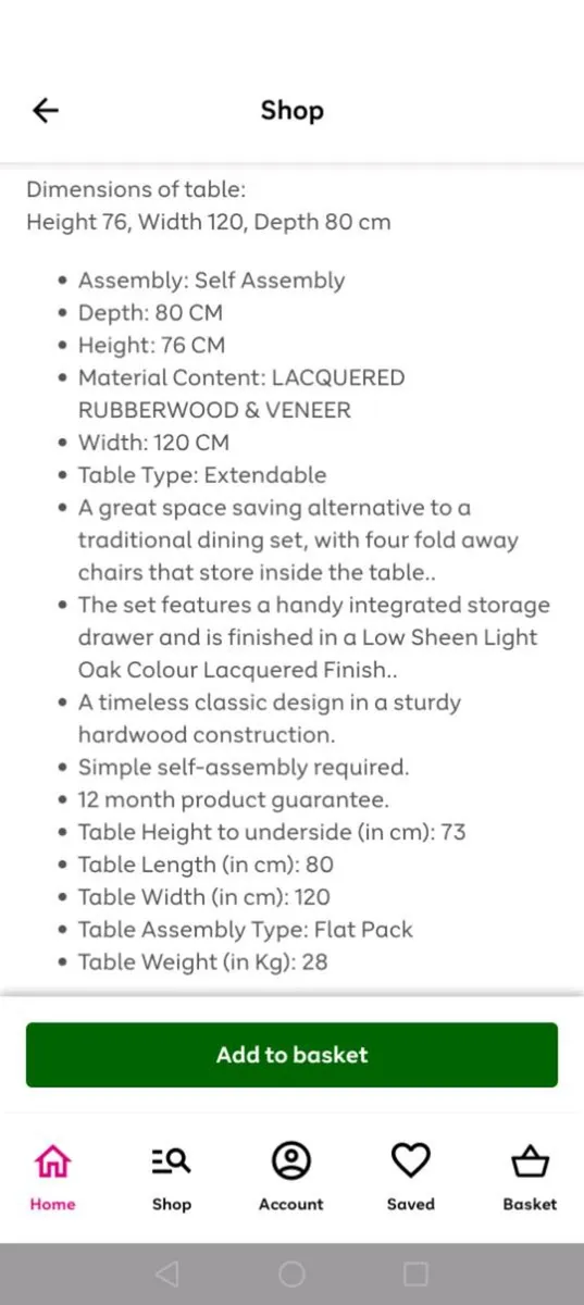 Table 4 chairs foldable - Image 3