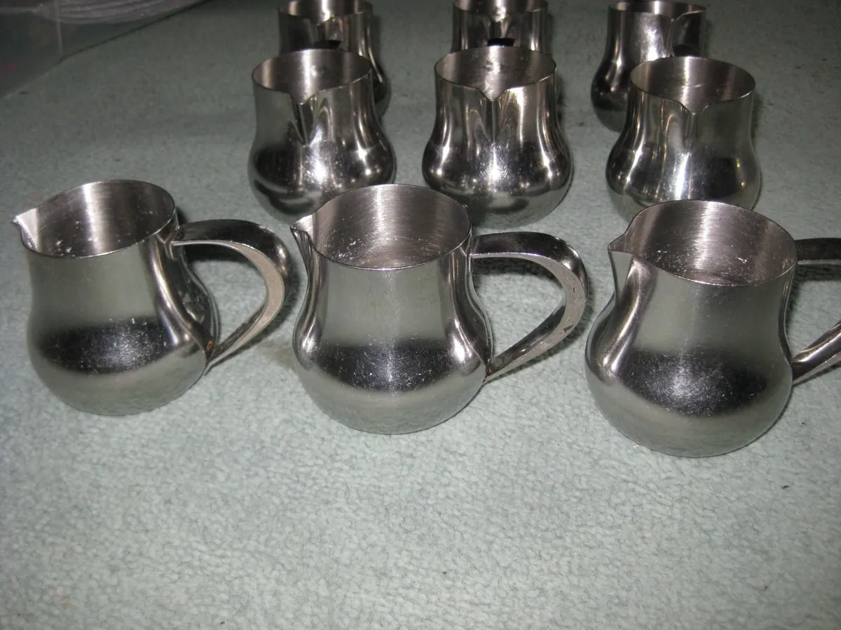 small stainless steel jug - Image 2