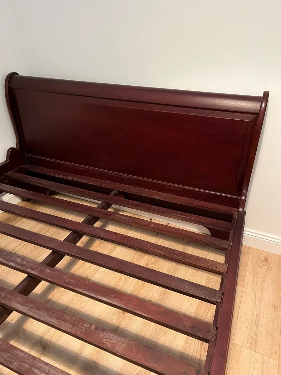 Mahogany Slay Bed 5ft - Image 2