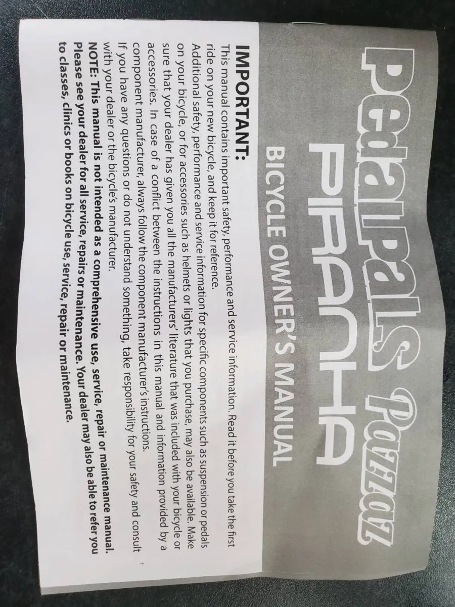 24" piranha bike - Image 2