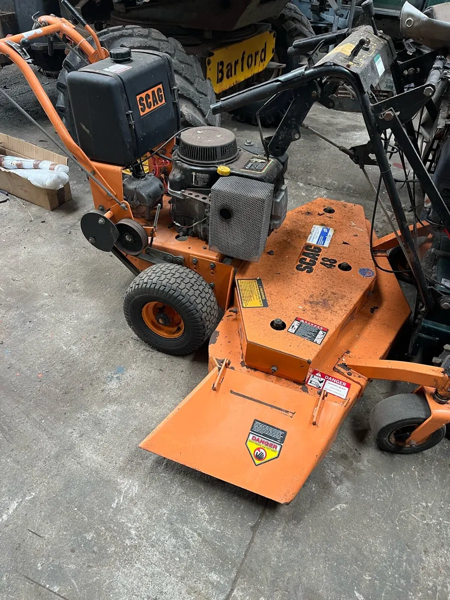 Scag walk behind mower - Image 1