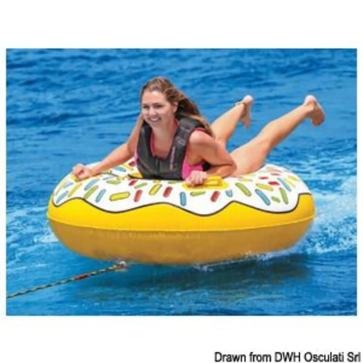 NEW Tow-nut donut, towable tube - Image 1