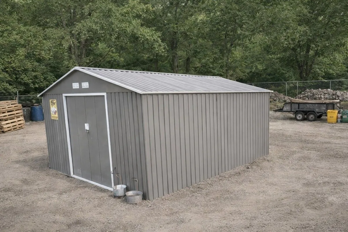 Metal Shed 13 x 11ft - Image 1