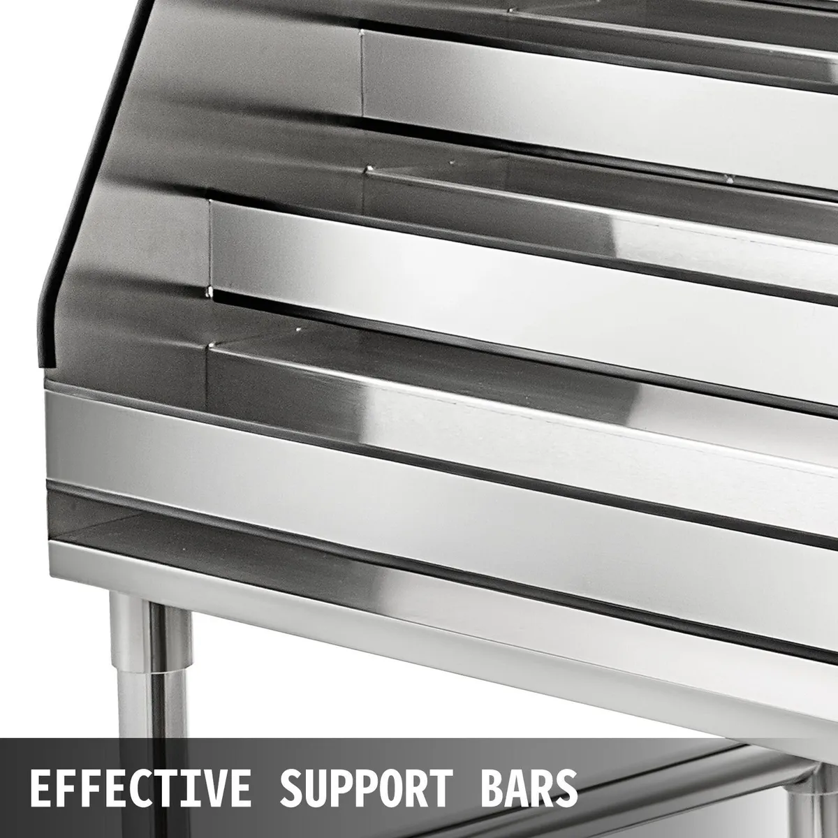 Wine Rack 24-Inch 5-Tier Stainless Steel - Image 4