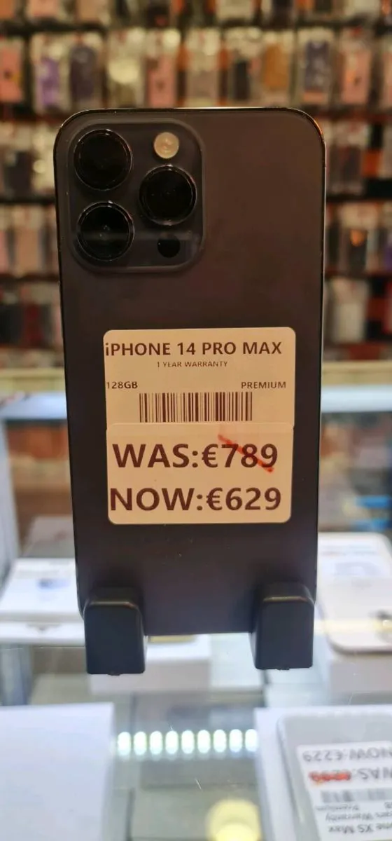 Iphone 14 pro max 1 year warranty 128 GB - Image 3