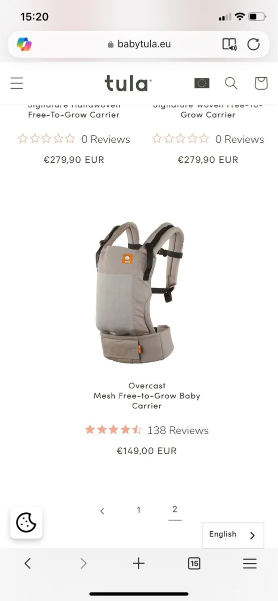 Baby sling carrier - Image 3