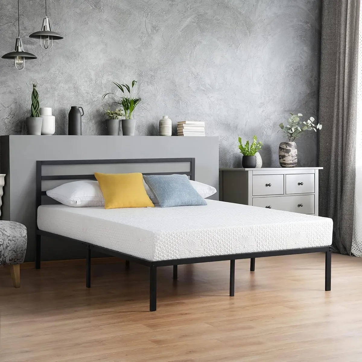 Mattress Memory Foam White 90 x 200 - Image 1