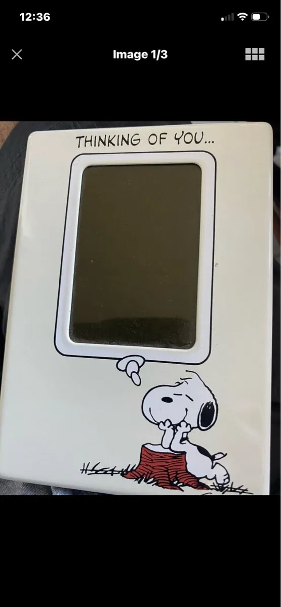 ‘Thinking of You’ Metal Picture Frame - Image 1
