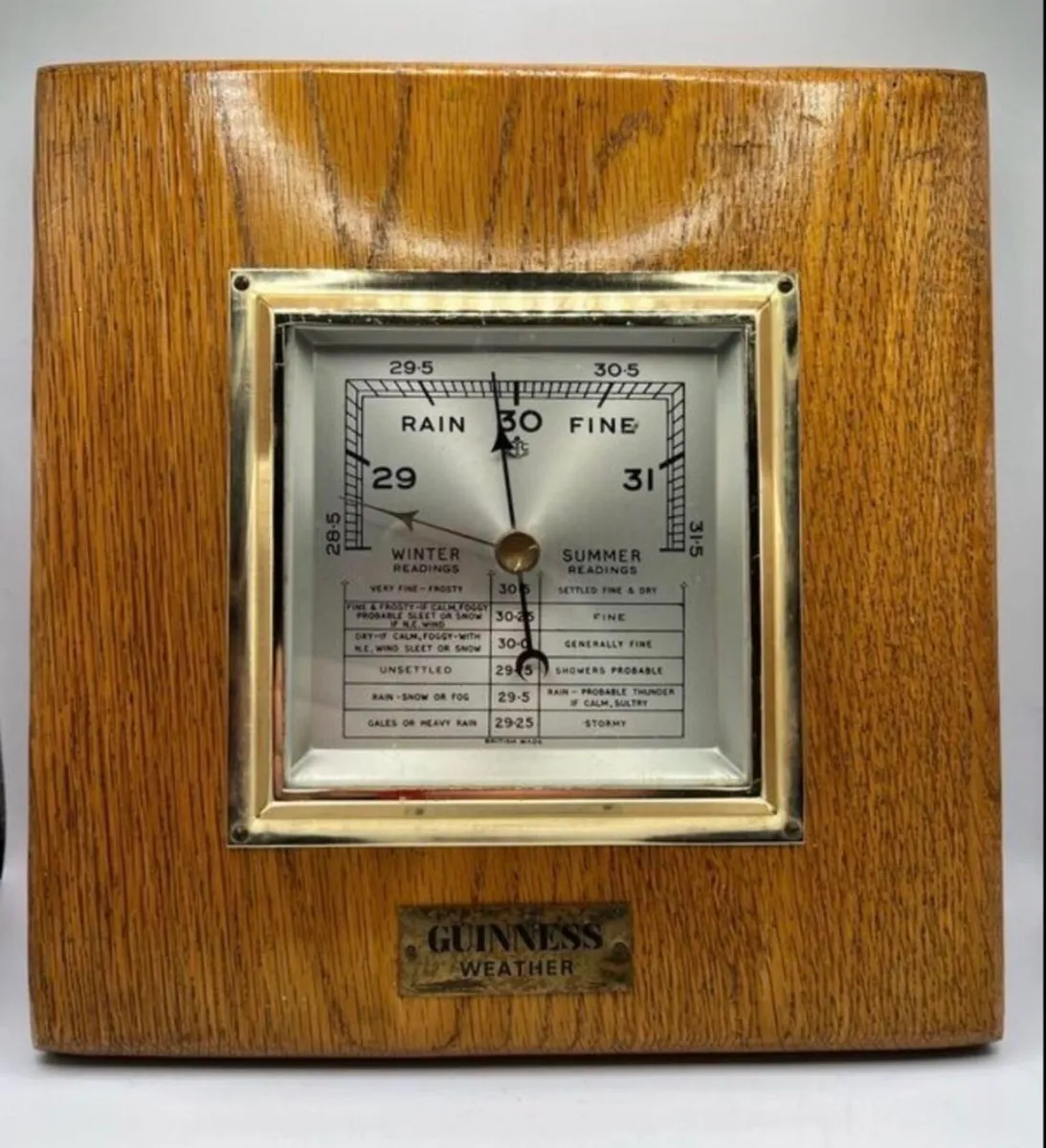 1950s Guinness Barometer