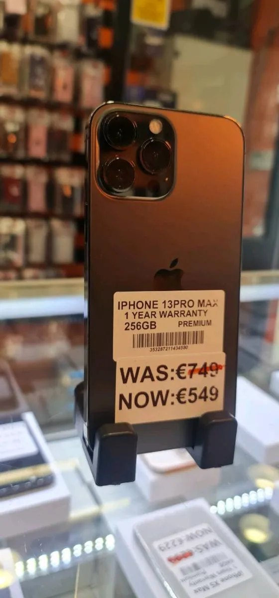 Iphone 13 pro max 1 year warranty 256GB - Image 1