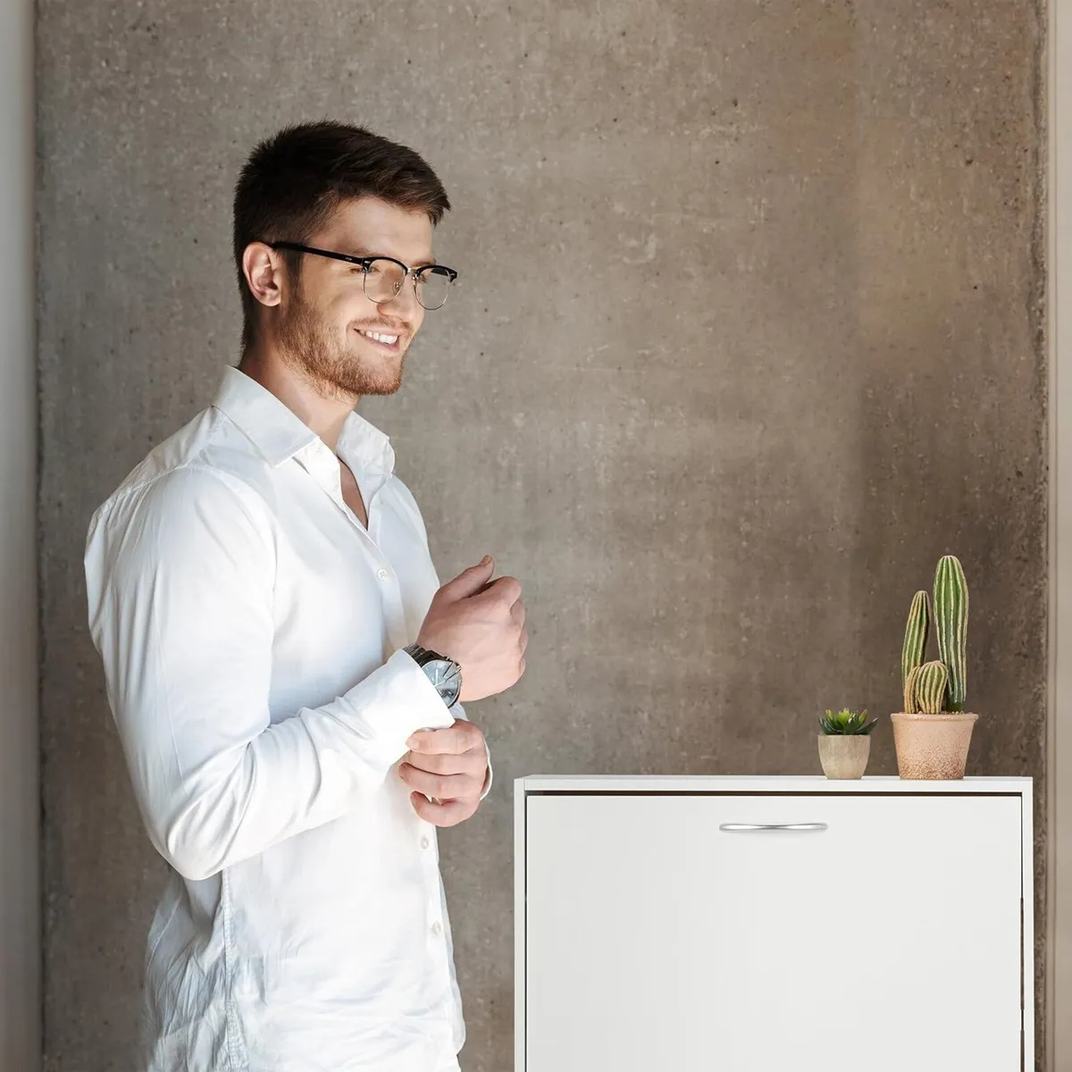 shoe cabinet HxWxD: 116 x 60 24 cm for 18 pairs 3 - Image 4