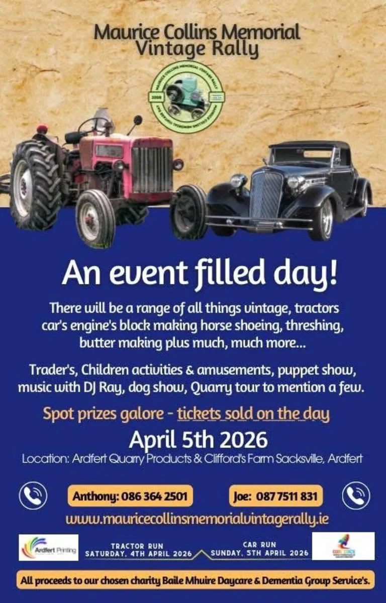 Annual Maurice Collin’s Memorial Vintage Day Rally