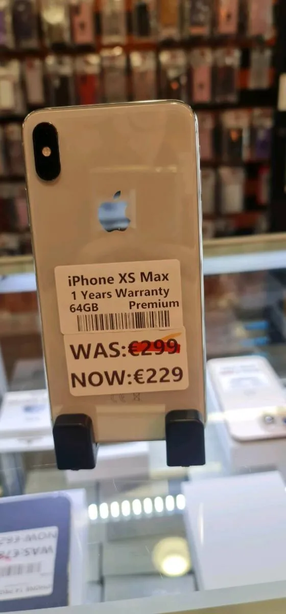 Iphone xs max 1 year warranty 64GB - Image 3
