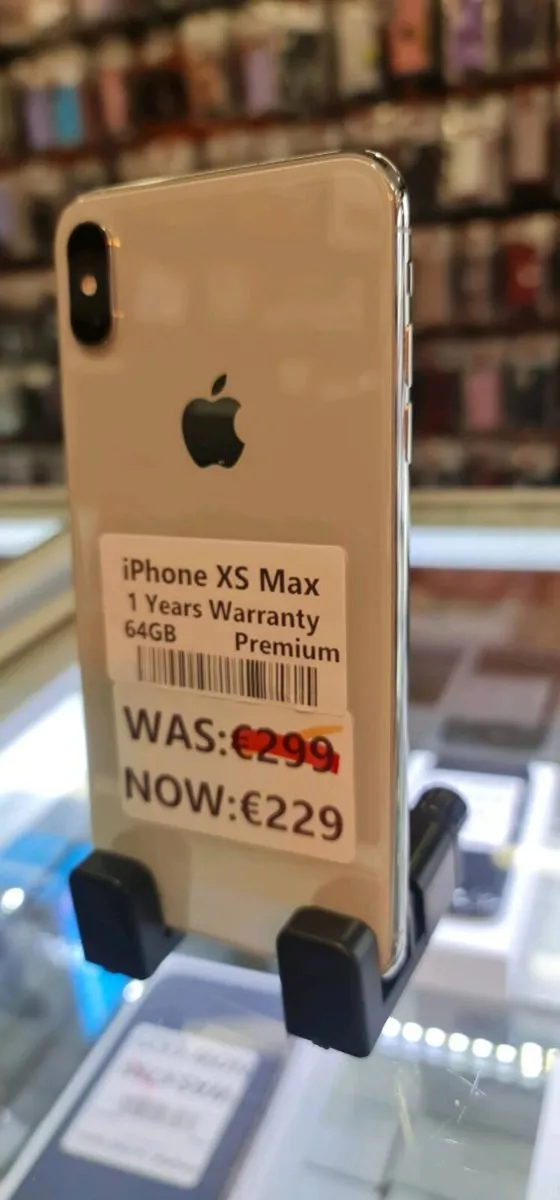 Iphone xs max 1 year warranty 64GB - Image 2