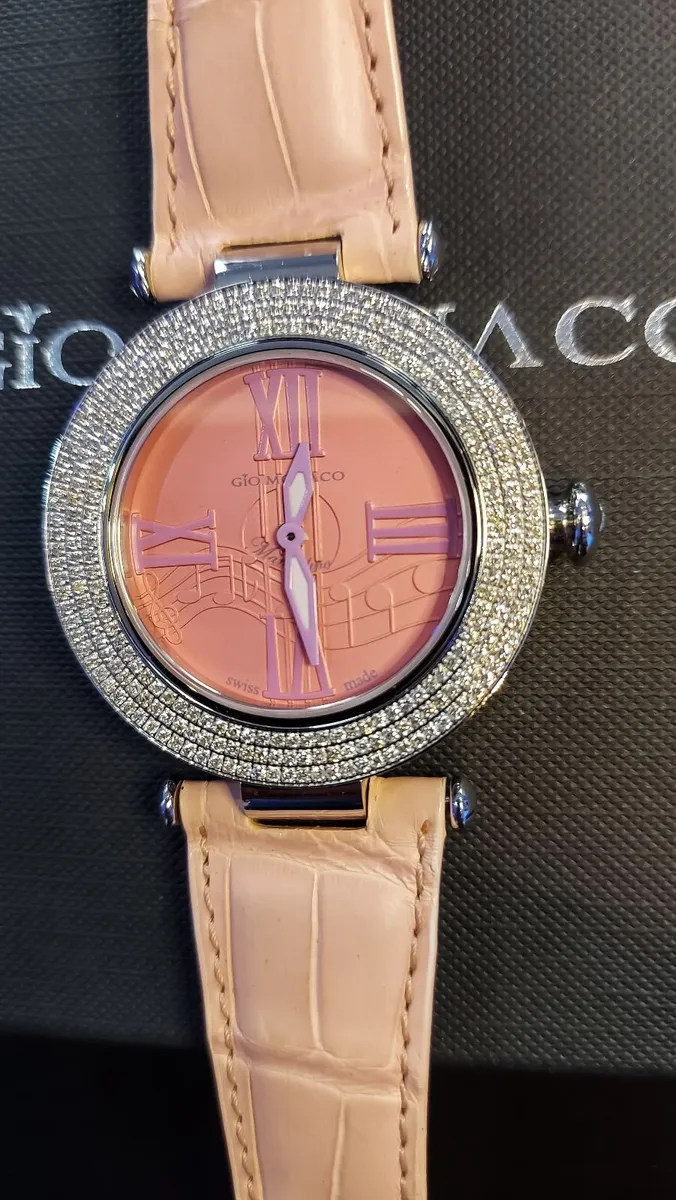 Gio Monaco Mandolino 1.7 ct diamonds watch - Image 1