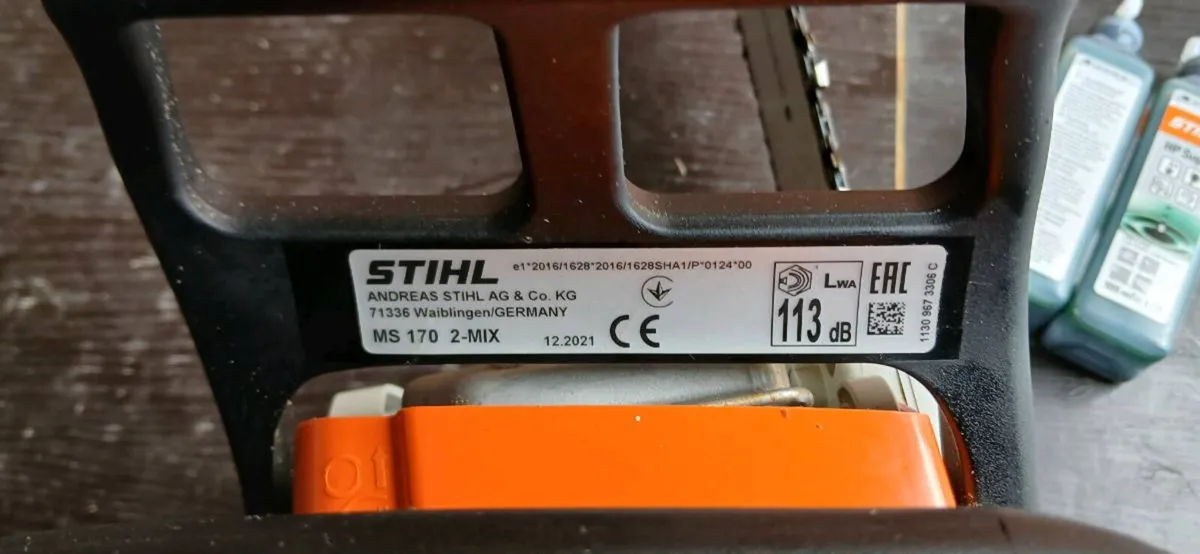 Stihl chainsaw - Image 2