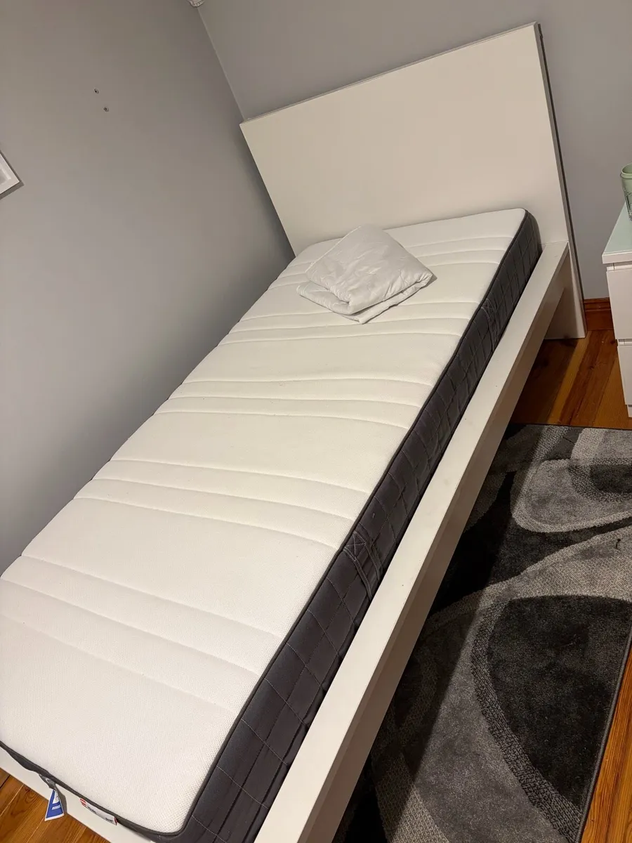 Malm single  bed set - Image 1