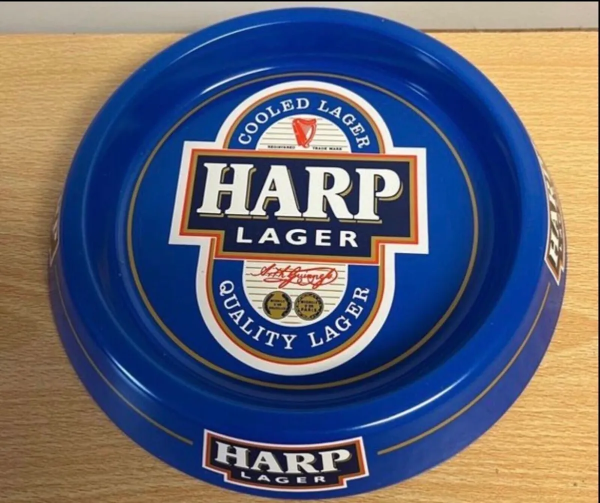 Harp Ashtray - old stock - new condition
