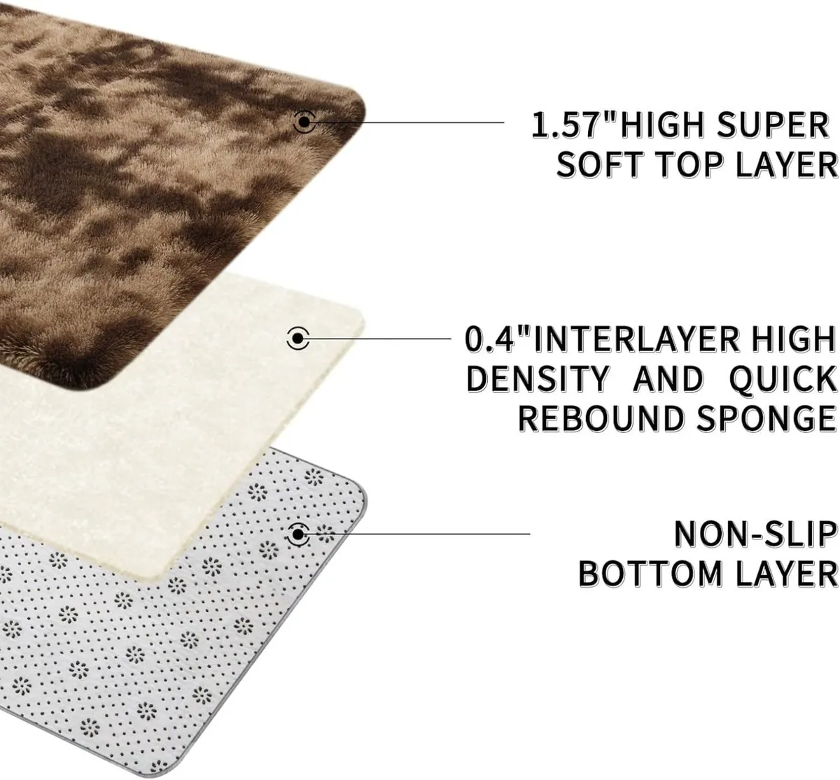 Rugs Living Room 300x425cm Coffee Rug Area for - Image 3