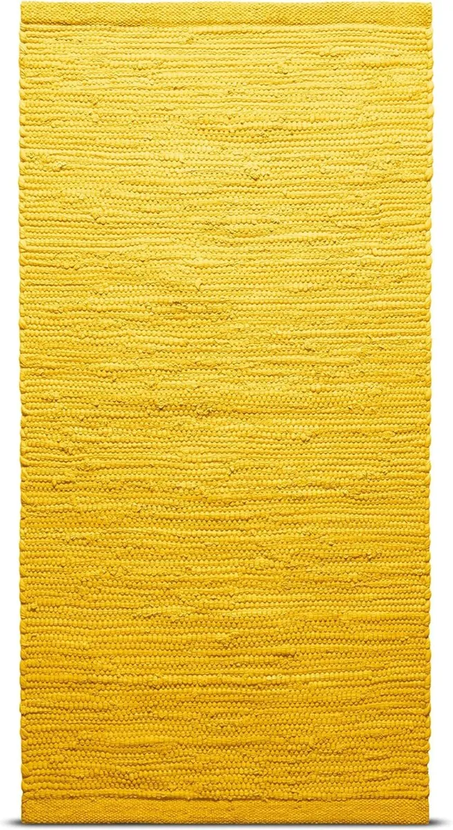 Cotton Rug Raincoat Yellow 170 x 240 cm - Image 1