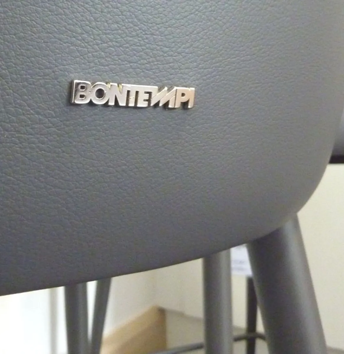 Bontempi Clara Low Barstools Set of 2 Grey - Image 4