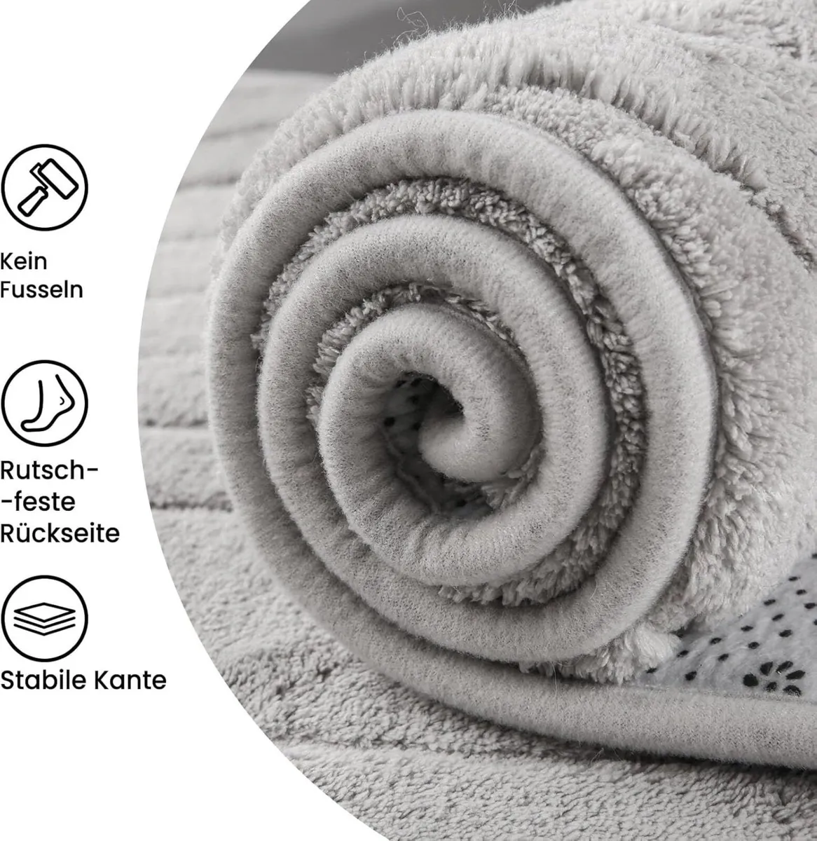 Living Room Rug 200 x 300 cm 3D Semicircle - Image 4