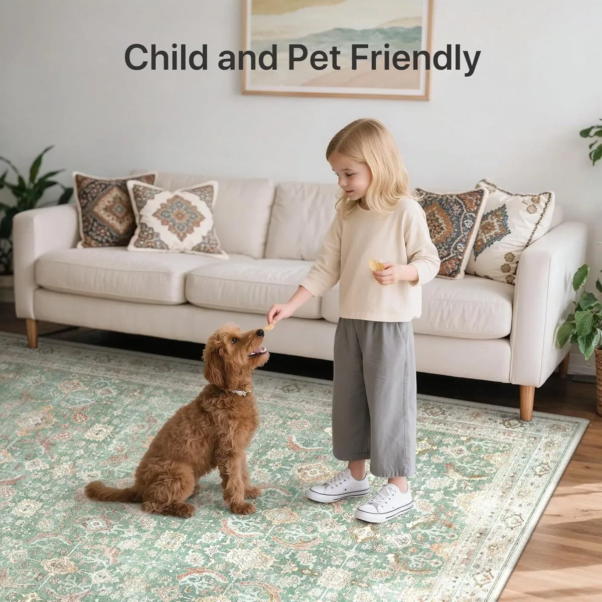 Large Rugs for Living Room 240x300cm Extra Area - Image 3