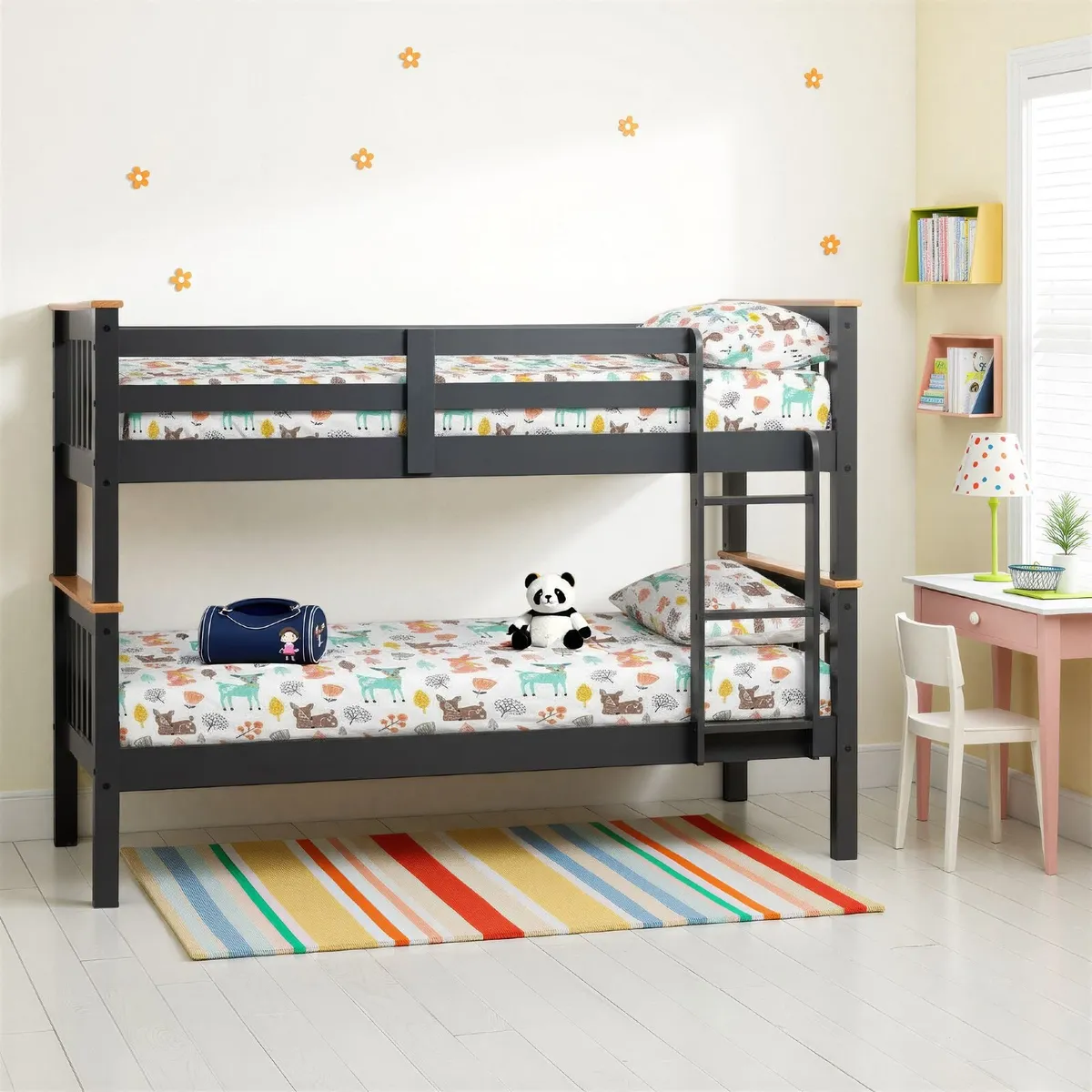 BUNKBEDS BRAND NEW WHITE CHARCOAL OR GREY - Image 2