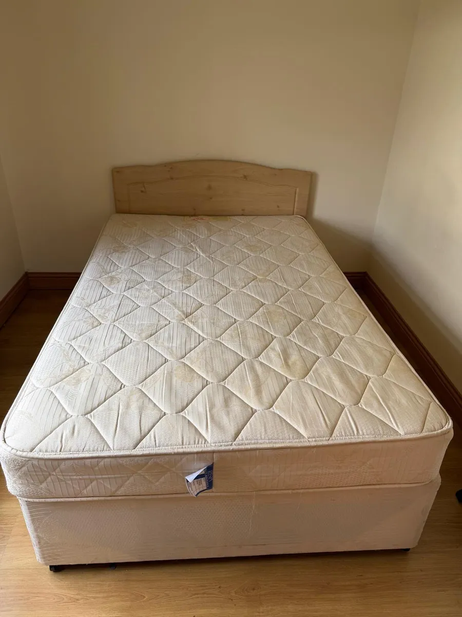 4ft small double divan bed - Image 2