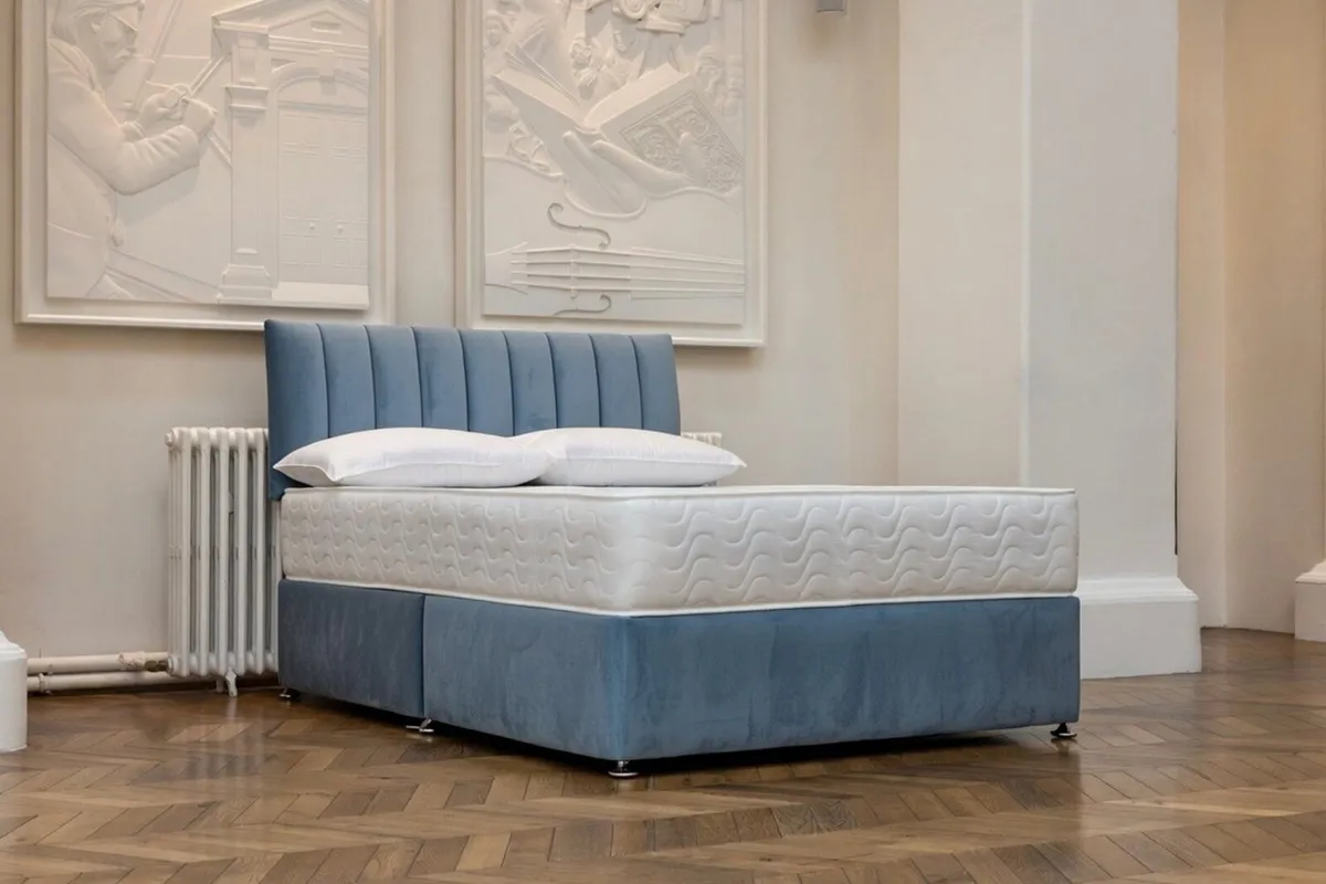 Double Divan Beds With Matttesses - Image 1