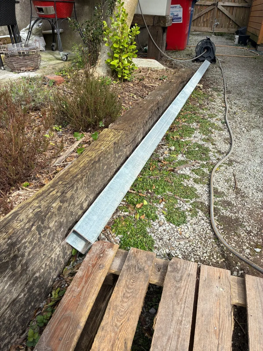Galvanised steel box section - Image 2