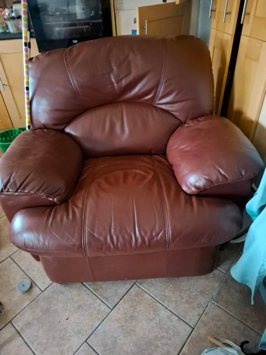 Leather armchair - Image 2