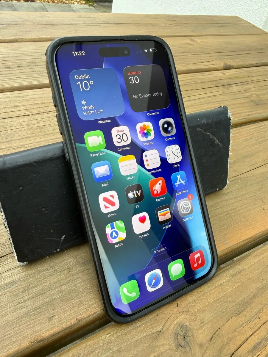 iPhone 15 Pro Max 1TB Unlocked 80% battery w/ case - Image 1