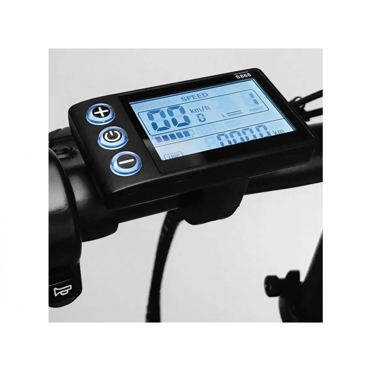 Electric Bike- Rks Rsiii 250w 36v10ah 25 Km/h Black - Image 4