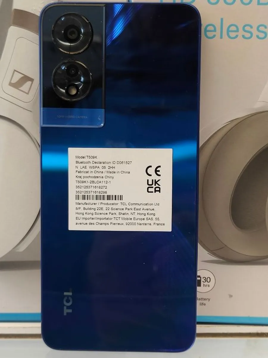 TCL 505 128GB 6.7" Ocean Blue Dual-SIM Factory Unlocked (Used) - Image 2