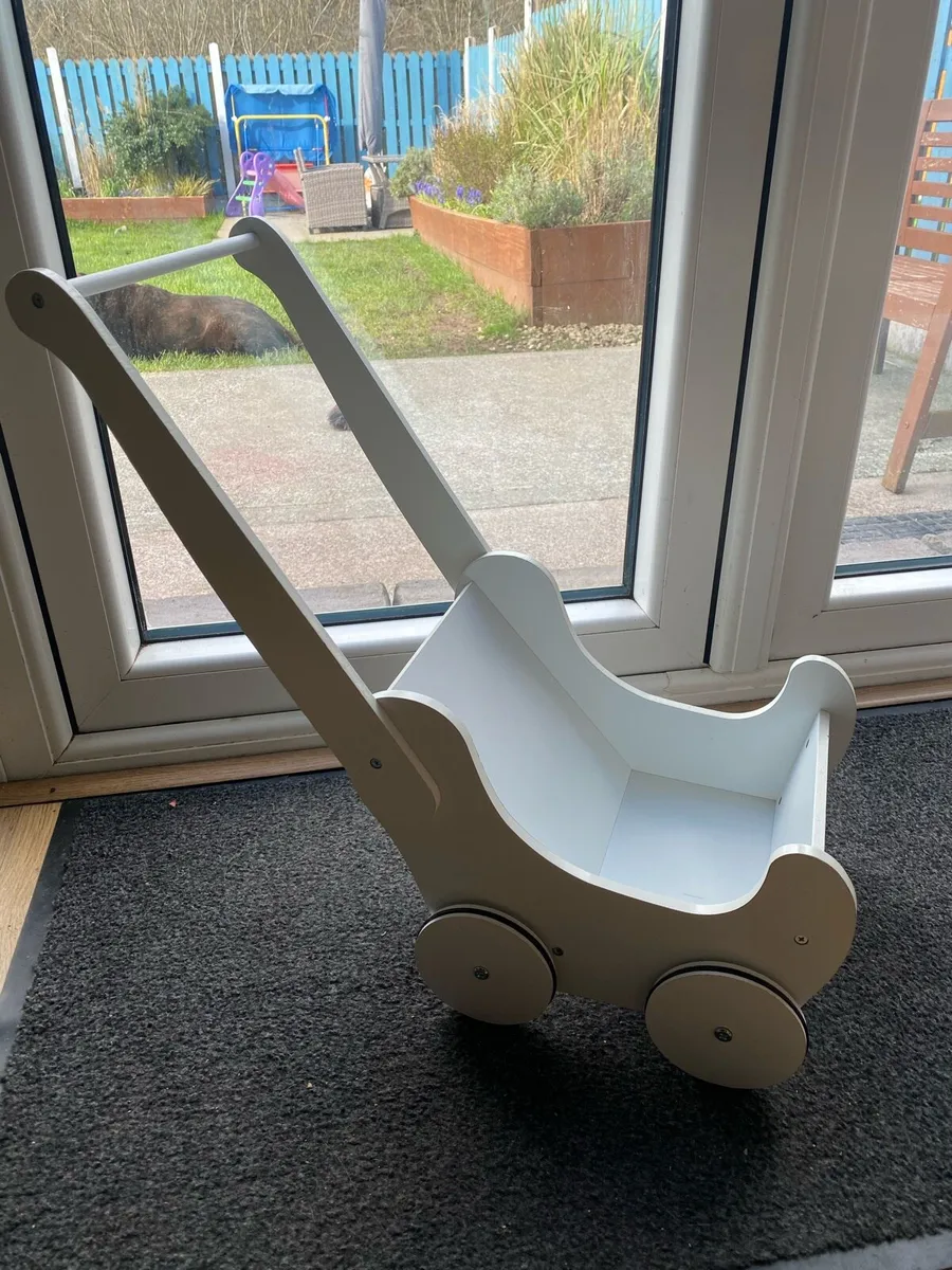Doll buggy wood - Image 2