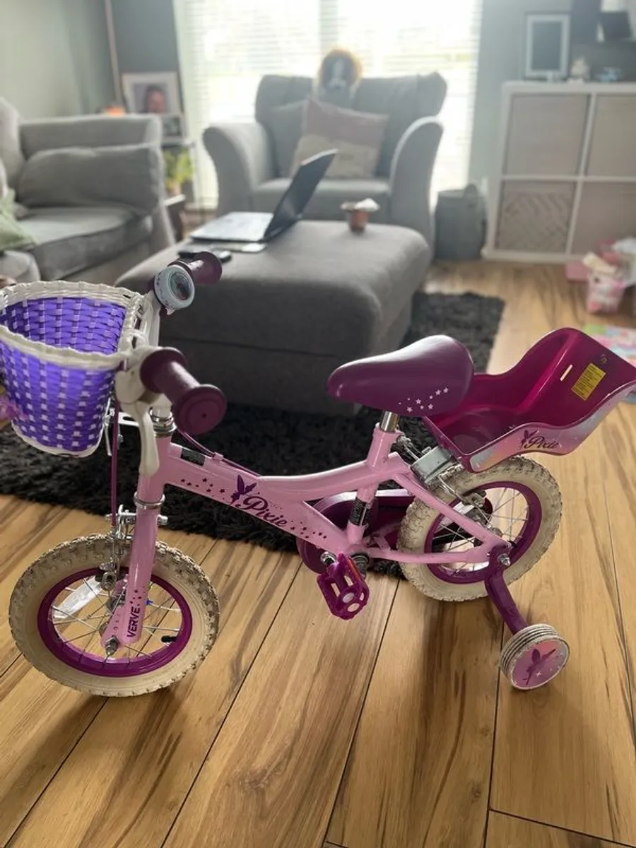 Girls 12inch bike - Image 2