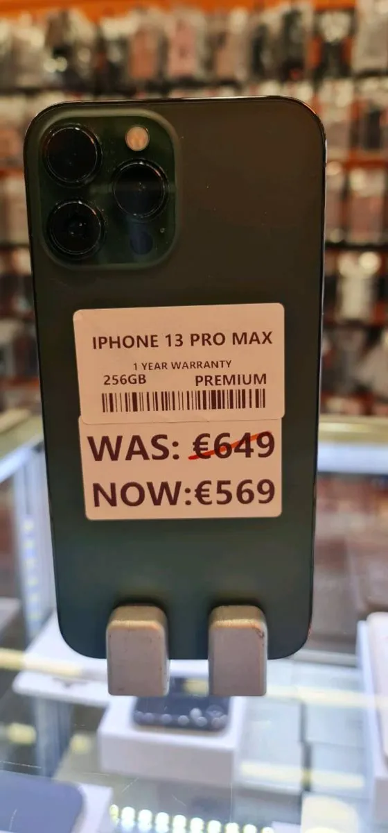 Iphone 13 pro max 1 year warranty 256GB - Image 1