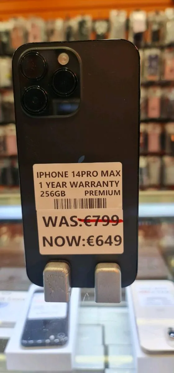 Iphone 14 pro max 1 year warranty 256GB - Image 1