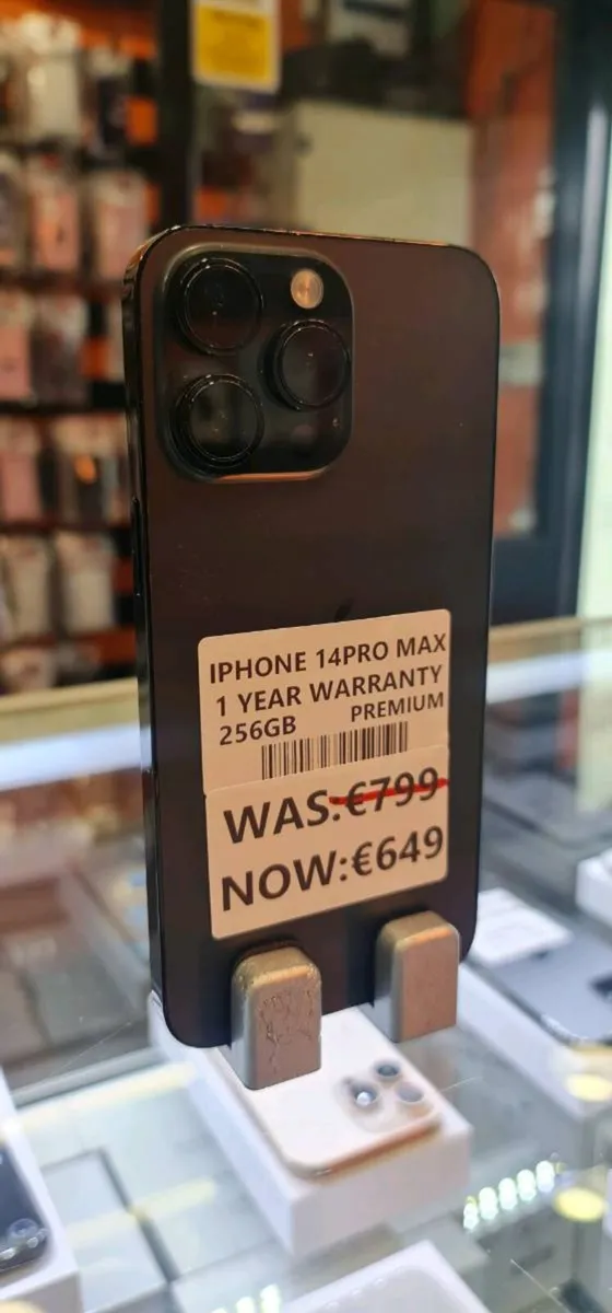 Iphone 14 pro max 1 year warranty 256GB - Image 3