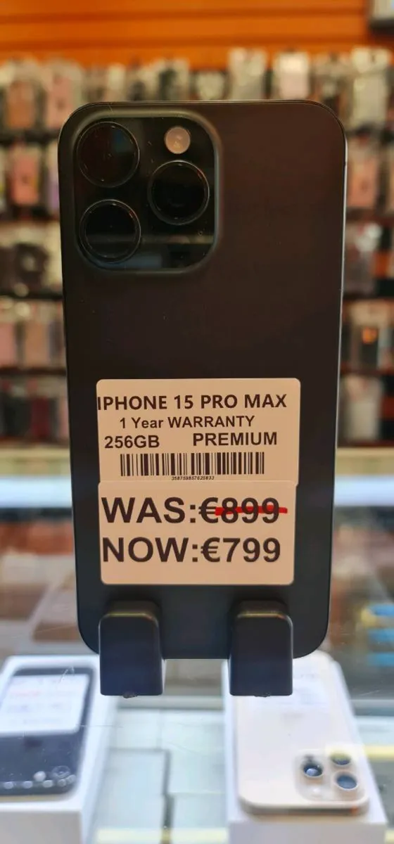Iphone 15 pro max 1 year warranty 256GB - Image 1
