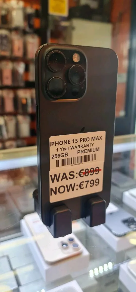 Iphone 15 pro max 1 year warranty 256GB - Image 3