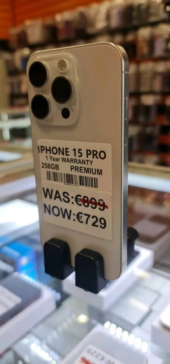 Iphone 15 pro 1 year warranty 256GB - Image 2