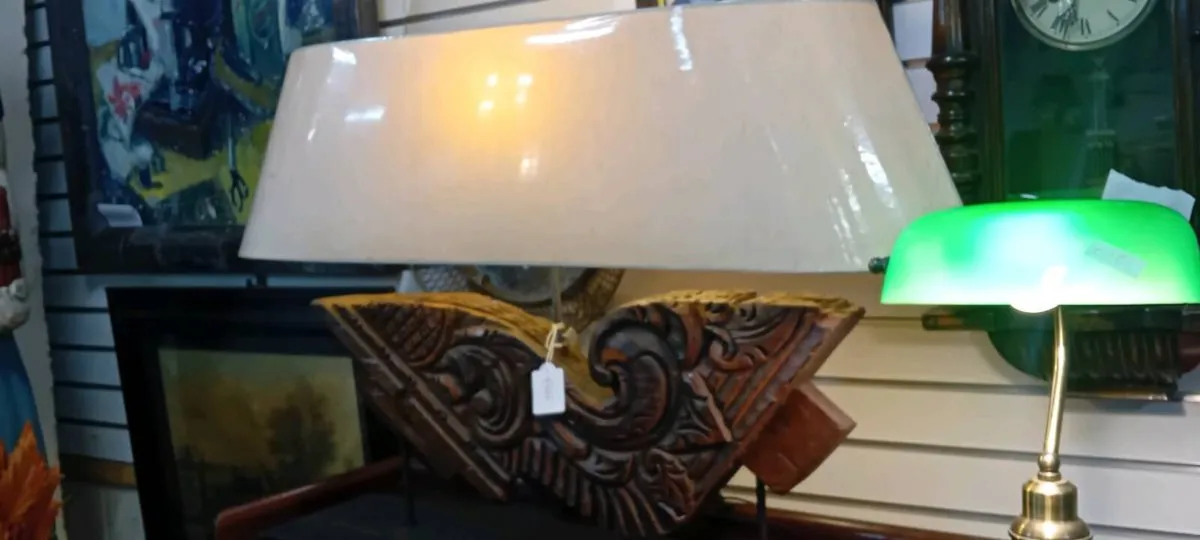 Antique Architectural Sallvage Table Lamp - Image 1