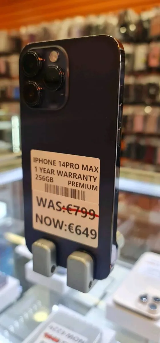 Iphone 14 pro max 1 year warranty 256GB - Image 2