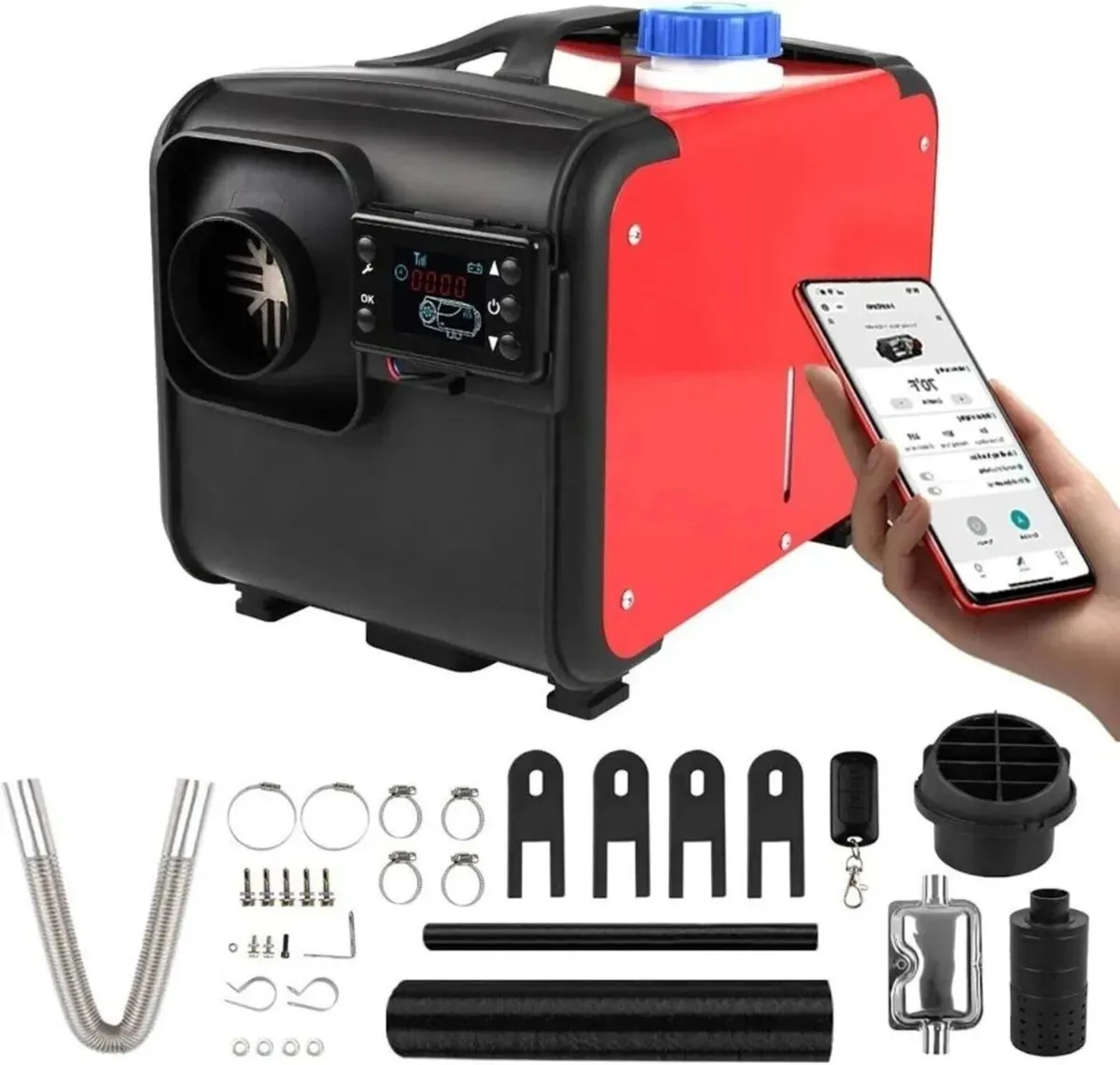 12V Diesel Air Heater 8KW with Bluetooth - Image 3