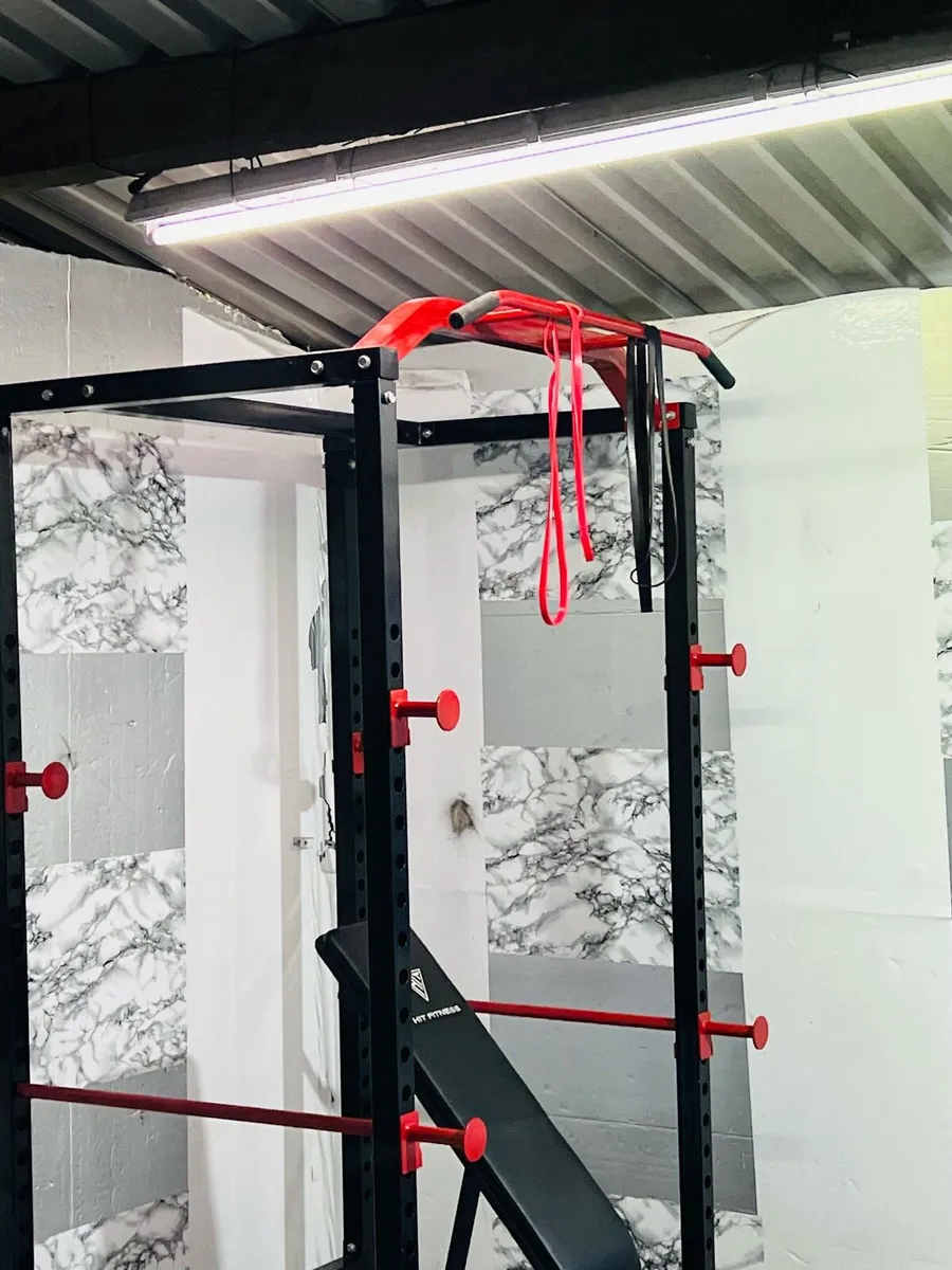 POWER RACK WEIGHTS BARBELL DUMBBELLS BENCH ++ - Image 3